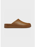 SANDALO DYLAN CLOG UNISEX, COGN COGNAC, thumb