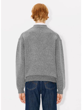 MAGLIONE LUCKY TIGER, 97 STONE GREY, small