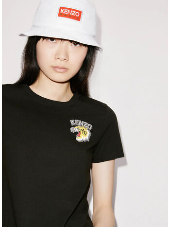 T-SHIRT TIGER VARSITY, 99J BLACK, small