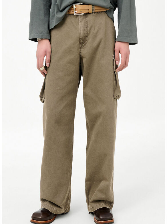 PANTALONE MOUNT CARGO, DITCH WASH OUT TWILL, medium