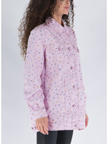 GIACCA FLOWERS PRINTED, 545 PINK TULLE, small