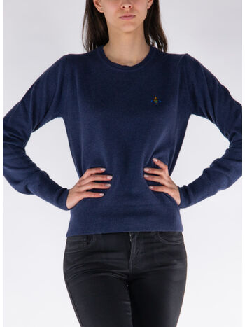 MAGLIONE BEA, K409 DENIM, small