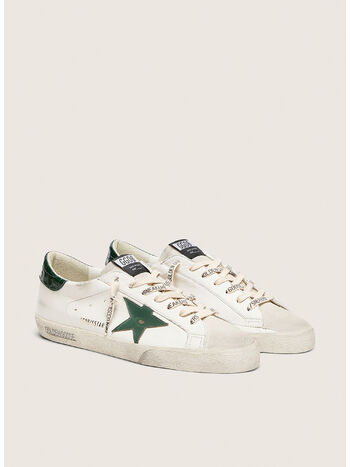 SCARPA SUPER STAR IN NAPPA, 10502 WHITE/GREEN, small