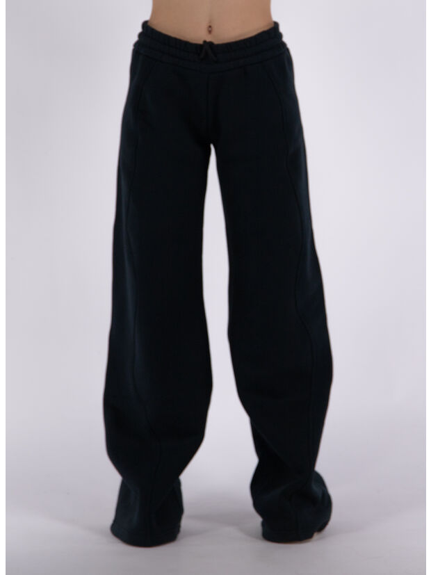 PANTALONE ROUND SWEATPANT, 1000 BLACK, large