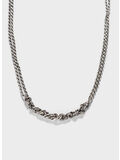 COLLANA CROCEHT NECKLACE, SILVER, thumb