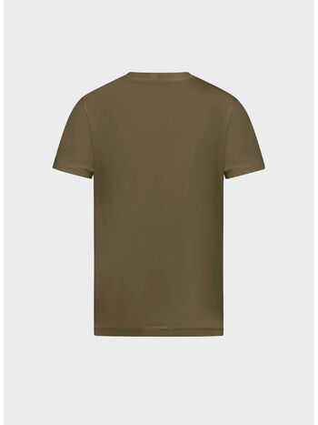 T-SHIRT 60/2 COTTON JERSEY, V0054 VERDE MILITARE, small