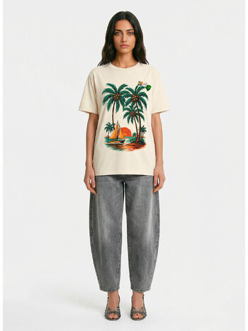 T-SHIRT TRUCKER COCO, NATURAL, small