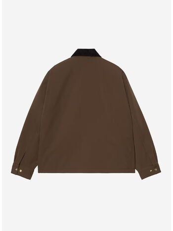GIUBBOTTO QUENTIN, 1YLXX Tobacco / Black, small