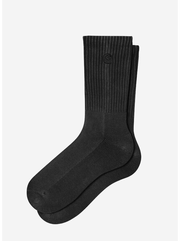CALZINI LAMBERT, 89FQ BLACK, MOON WASH, medium