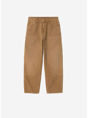 PANTALONE DOUBLE KNEE, HZ17 Hamilton Brown, destroy wash, small