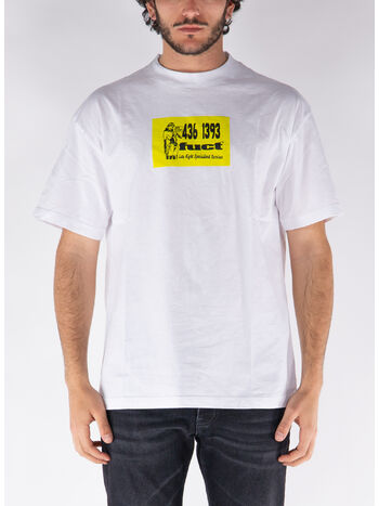 T-SHIRT LATE NIGHT FUCT, WTH0001 WHITE, small