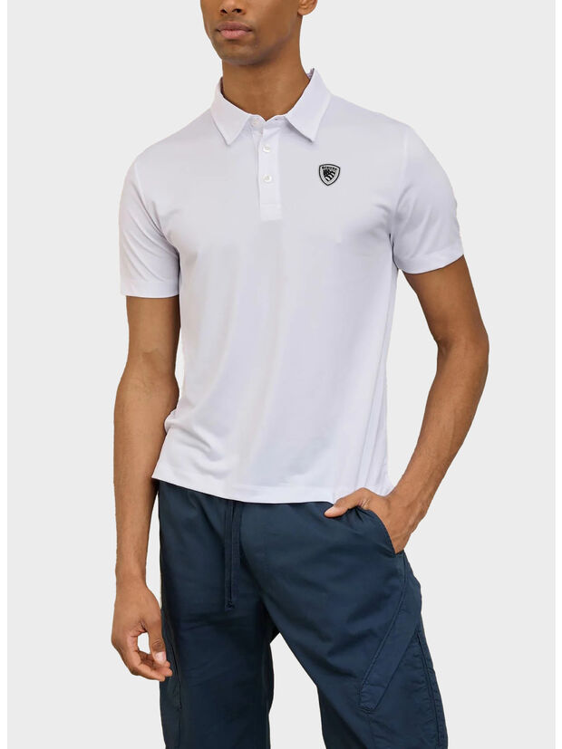 POLO TRASPIRANTE KEMP, 100 BIANCO OTTICO, large