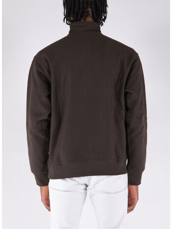FELPA HALF ZIP AMERICAN SCRIPT, , small