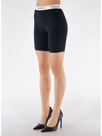 SHORTS BIKER, BLACK/BLACK NERO, small