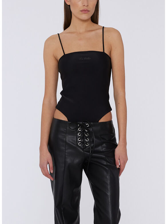 BODY FIRM THIN STRAP, 1000 BLACK, medium