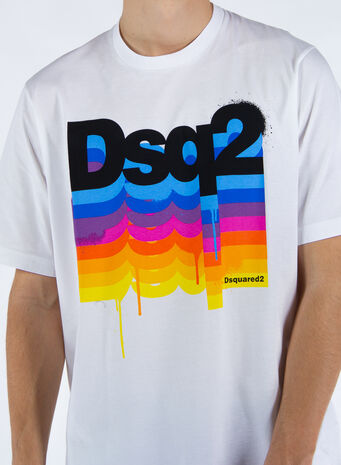 T-SHIRT CON LOGO RAIMBOW, 100, small
