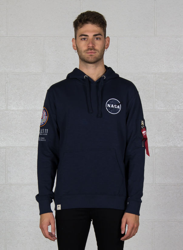 FELPA APOLLO 11 HOODY, 07REPBLUE, large