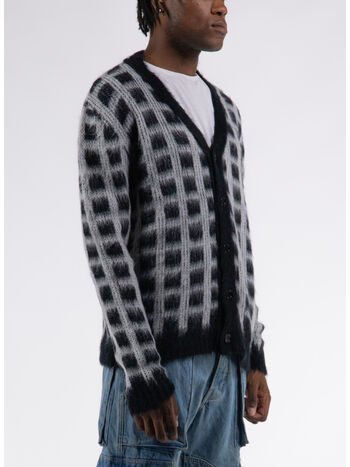 CARDIGAN A QUADRI, CHN99, small