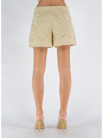 SHORTS WASHED COTTON CANVAS, 531 PALE KHAKI, small