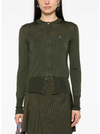 CARDIGAN BEA, M411 MOSS GREEN, small