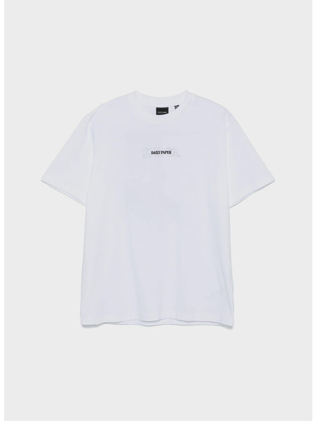 T-SHIRT MIRROR, WHITE, large