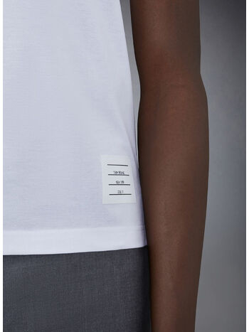 POLO SS POCKET POLO IN FINE MERCERIZED PIQUE, 100 WHITE, small