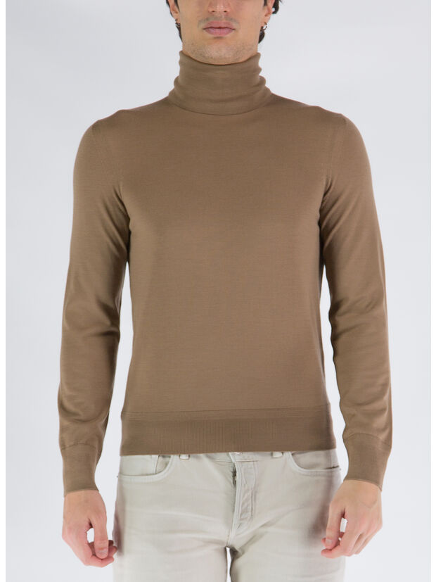 MAGLIONE KNITWEAR LUPETTO, JB300 WICKER, large