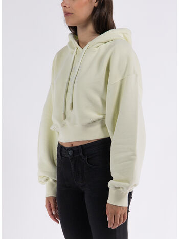 FELPA HOODIE SMALL ARROW PEARL, 6110 BEIGE BLACK, small