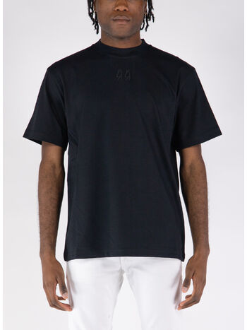 T-SHIRT CLASSIC, P395 BLACK + 44 SOLID RISK RED, small