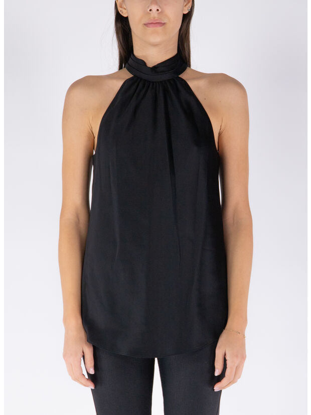 TOP THEA HALTER, BLACK, large