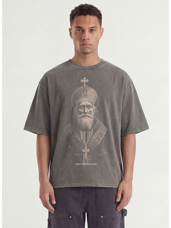 T-SHIRT TENRIKO, WASHED BLACK, medium