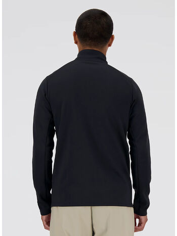 FELPA FULL ZIP TECH KNIT, 001 BLACK, small
