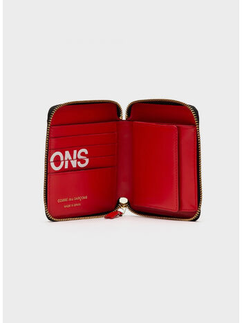 PORTAFOGLIO WALLET HUGE LOGO, 2 RED, small