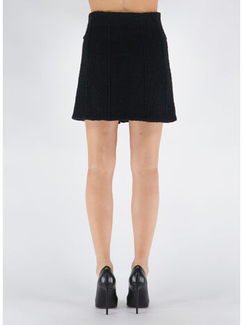 GONNA TWEED BOUCLE, 900 BLACK, small