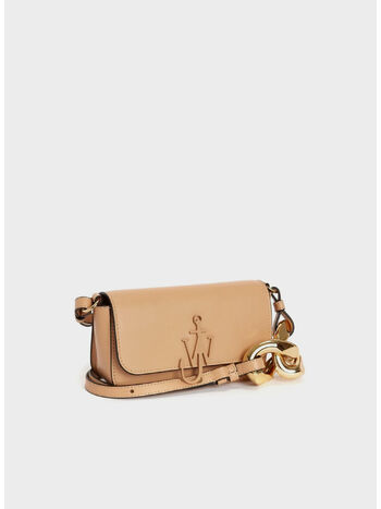 BORSA A SPALLA BAGUETTE ANCHOR, 031 LIGHTBEIGE, small