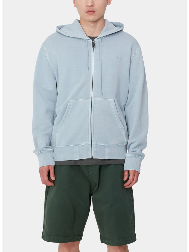 FELPA HOODIE DUSTER SCRIPT, 0W9GD MISTY SKY, large