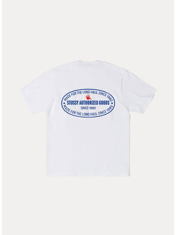 T-SHIRT AUTHORIZED  TEE, 1201 WHITE, small