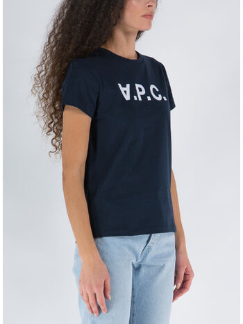 T-SHIRT VPC BLANC F, IAK DARK NAVY, small