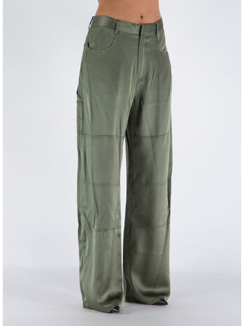 PANTALONE SATIN WORK, FATIGUE, small