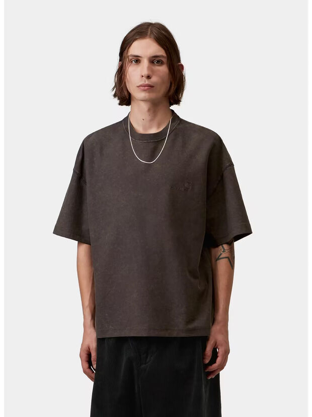 T-SHIRT LAMBERT, 47FQ TOBACCO, MOON WASH, large