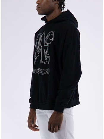FELPA PA MONOGRAM STATEMENT, 1003 BLACK OFF WHITE, small