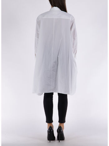 CAMICIA OVERSIZED BOXY, 100 OPTIC WHITE, small
