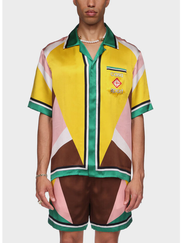 CAMICIA CUBAL, GEOMETRIC CASA SPORT, large
