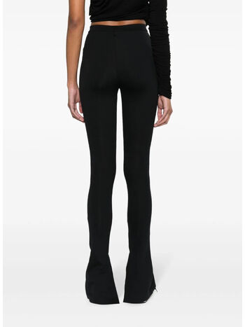 LEGGINS OFF STAMP SLEEK SPLIT, 1001 BLACK WHITE, small