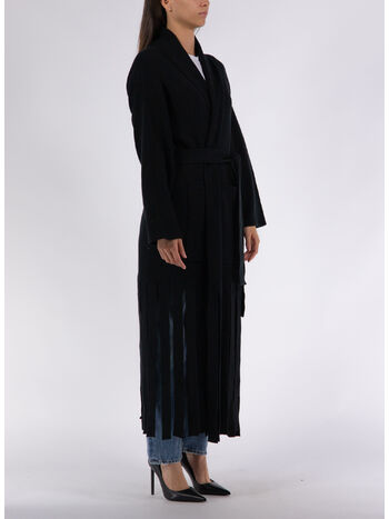 CAPPOTTO MAXI FRINGES, 1000 BLACK, small