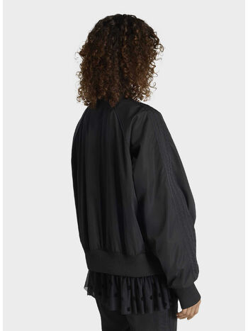 GIACCA LAYERED BOMBER, BLACK, small
