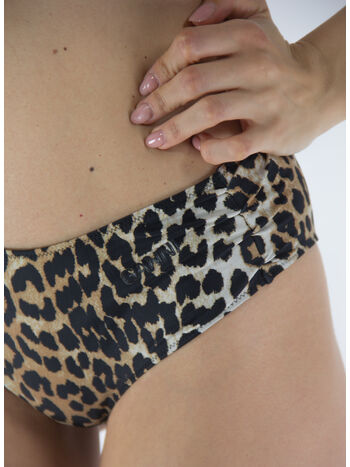 COSTUME SLIP RECYCLED PRINTED CORE, LEOPARD, small