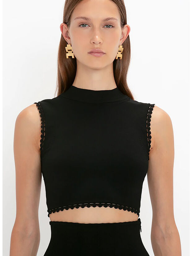TOP SCALLOP TRIM TANK, , large