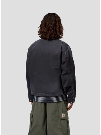 GIUBBOTTO  ARCAN, 00E17 Black / Black, destroy wash, small