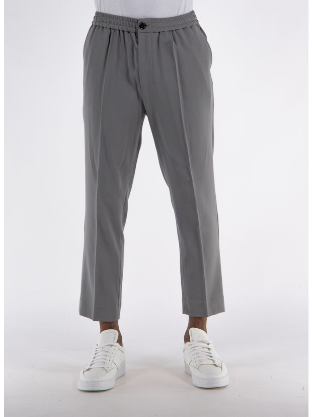 PANTALONE ELASTICATED, 087 MINERAL GREY/087, large